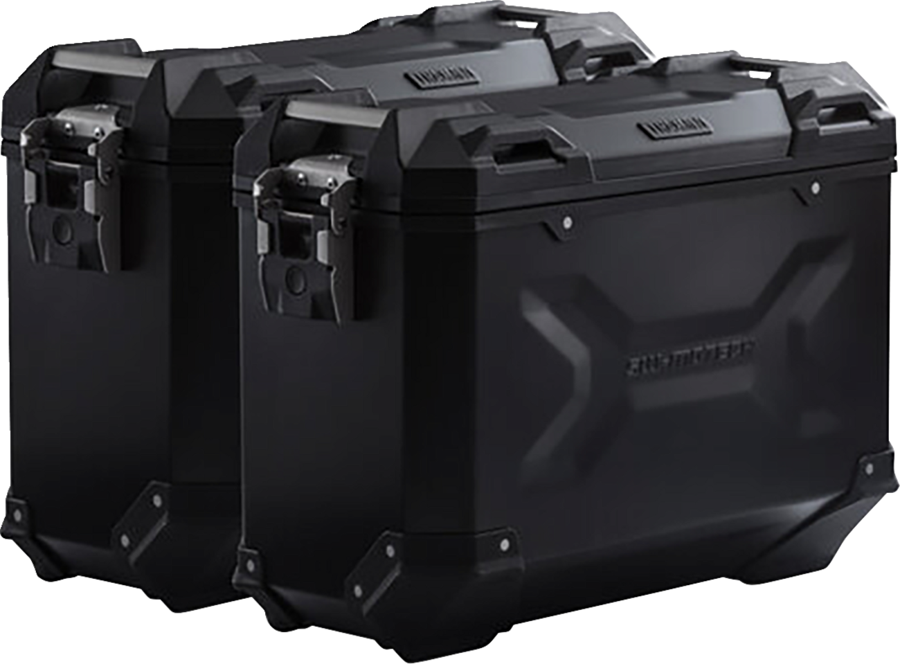 SW-MOTECH TRAX ADV Aluminum Case System - Black - BMW F 650 GS '99-'12 KFT.07.094.70000/B