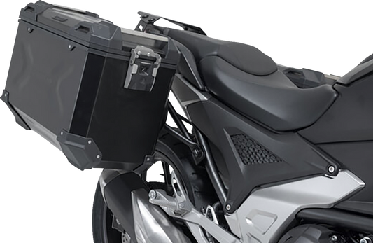SW-MOTECH TRAX ADV Aluminum Case System - Black - Honda NC750X '20-'24 KFT.01.841.70000/B