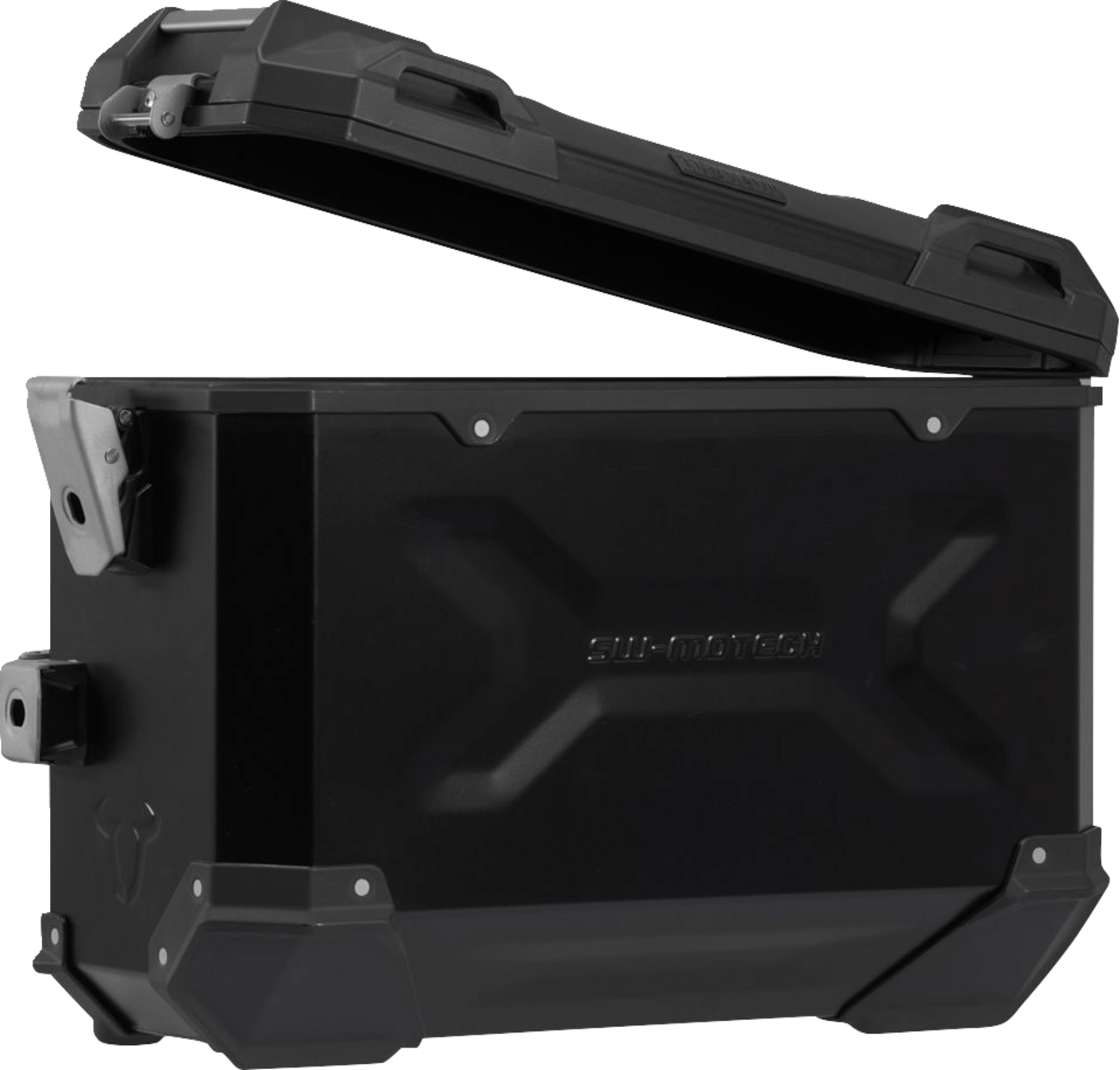 SW-MOTECH TRAX ADV Aluminum Case System - Black - BMW R 1300 GS '24 KFT.07.975.70000/B