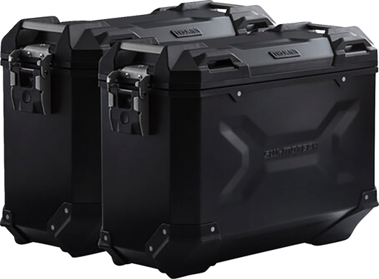 SW-MOTECH TRAX ADV Aluminum Case System - Black - Triumph Tiger 1200/Tiger Explorer 1200 '12-'21 KFT.11.483.70001/B