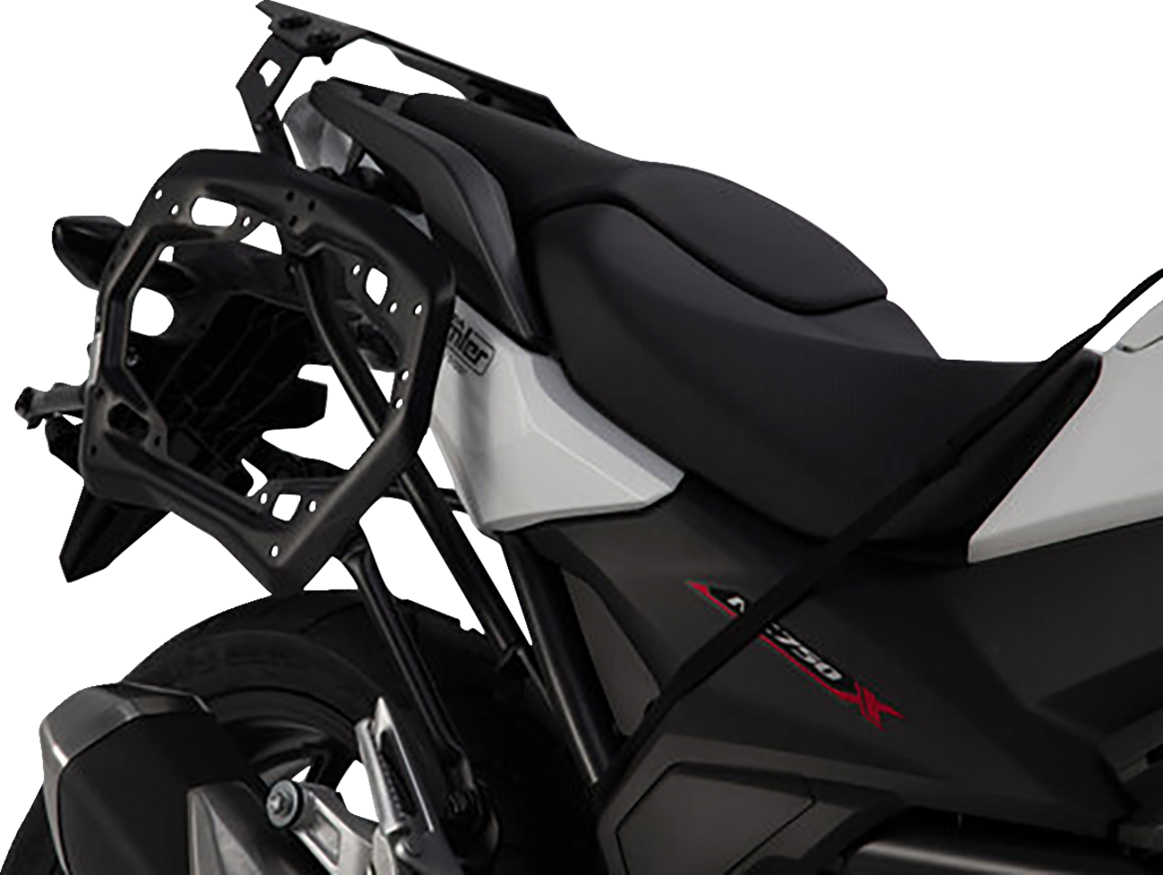 SW-MOTECH TRAX ADV Aluminum Case System - Black - Honda NC750 '16-'20 KFT.01.699.70001/B