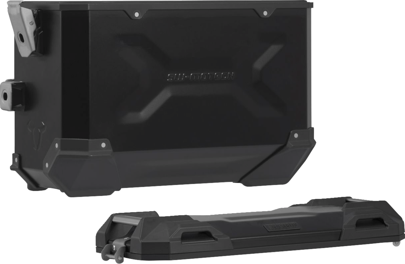 SW-MOTECH TRAX ADV Aluminum Case System - Black - BMW R 1300 GS '24 KFT.07.975.70000/B