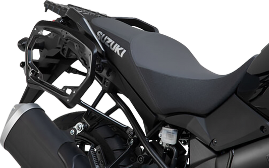 SW-MOTECH TRAX ADV Aluminum Case System - Black - Suzuki V-Strom 1000 '14-'19 KFT.05.440.70001/B
