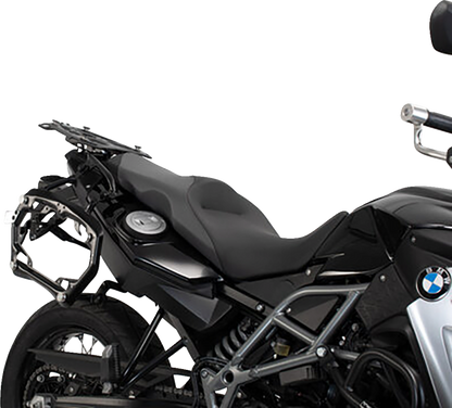 SW-MOTECH TRAX ADV Aluminum Case System - Black - BMW F 650/700/800 GS '08-'18 KFT.07.559.70001/B