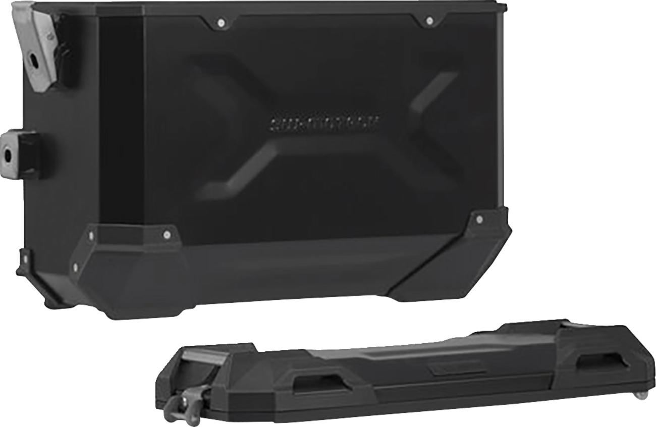 SW-MOTECH TRAX ADV Aluminum Case System - Black - Yamaha Super Tenere 1200 '12-'20 KFT.06.145.70001/B