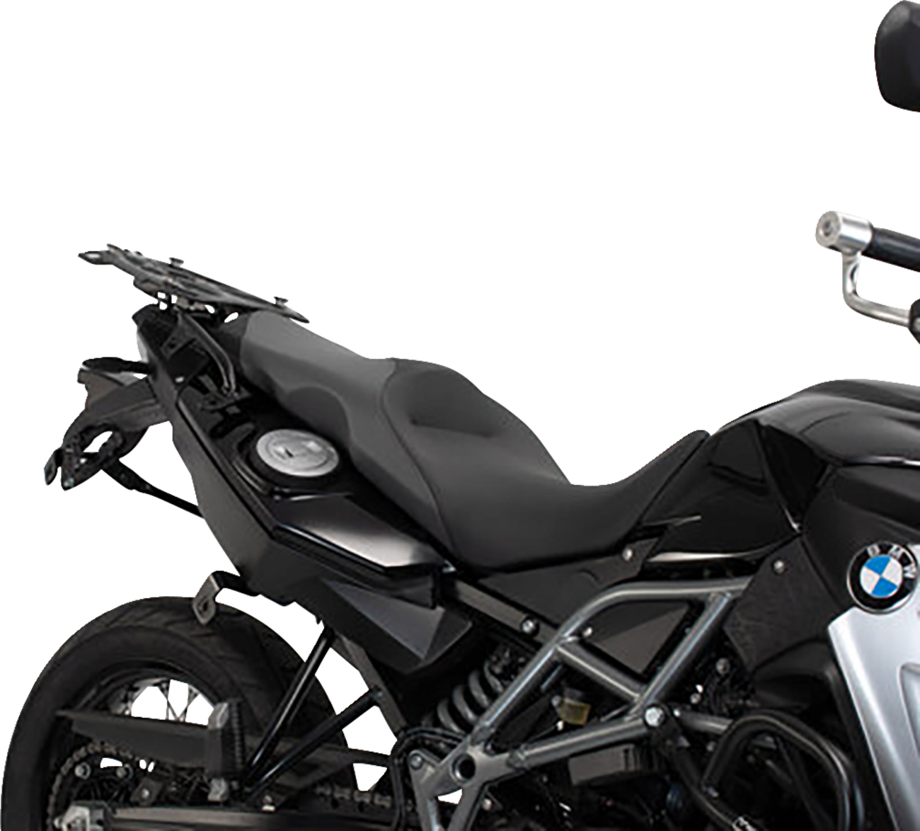 SW-MOTECH TRAX ADV Aluminum Case System - Black - BMW F 650/700/800 GS '08-'18 KFT.07.559.70001/B
