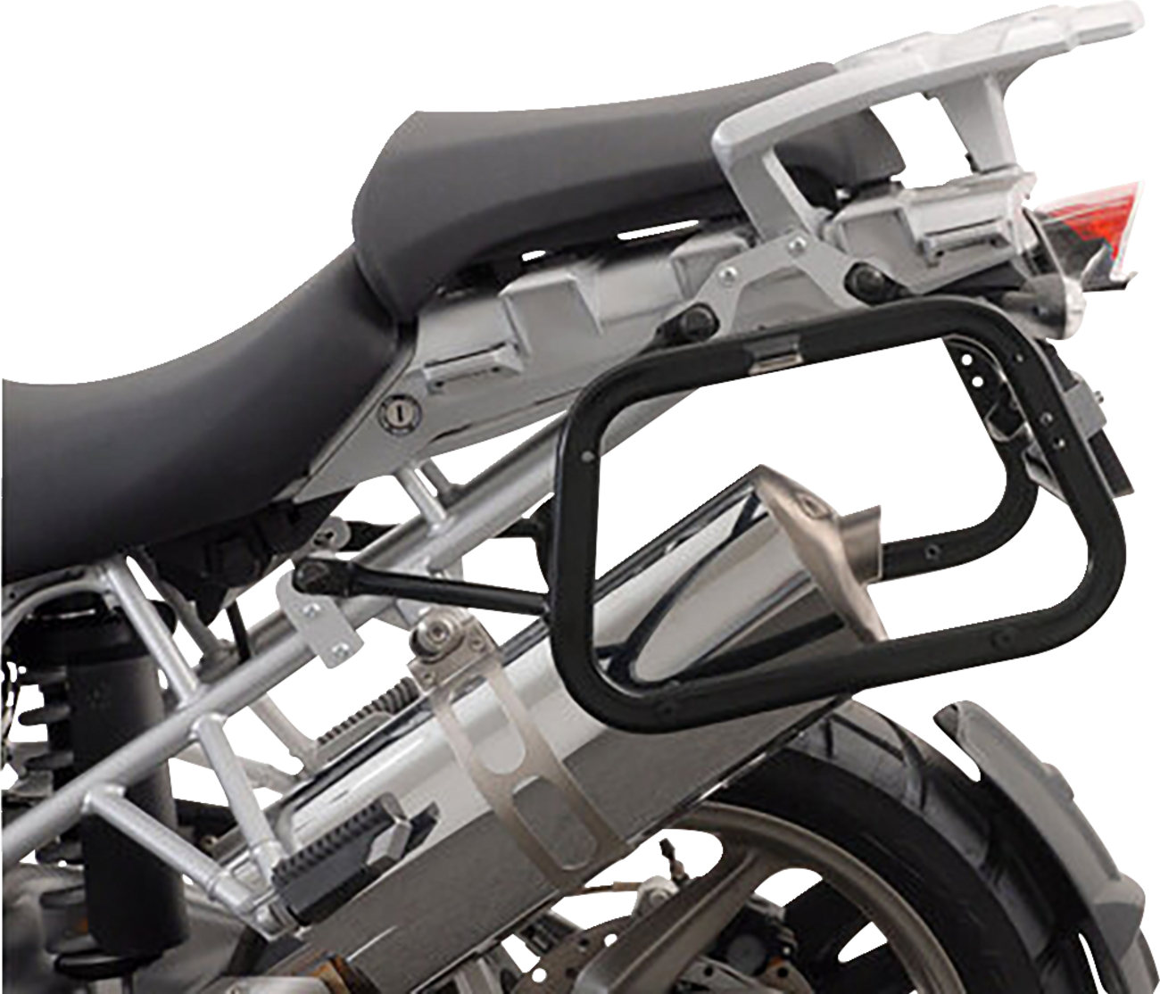 SW-MOTECH TRAX ADV Aluminum Case System - Black - BMW R 1200 GS '04-'13 KFT.07.311.70000/B