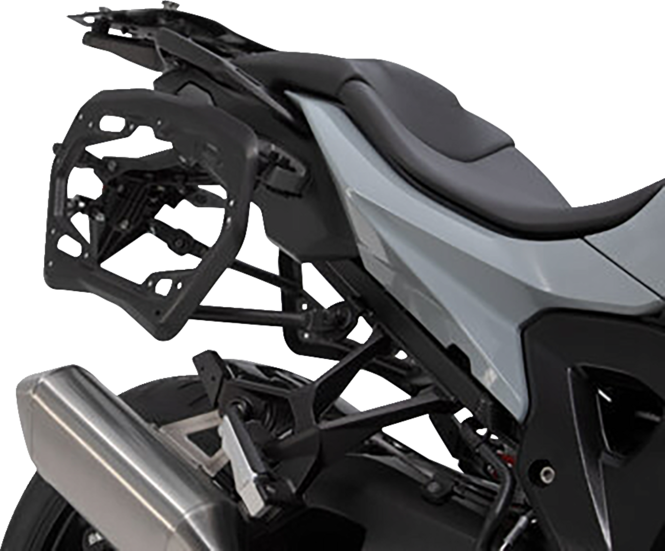SW-MOTECH TRAX ADV Aluminum Case System - Black - BMW S 1000 XR '19-'24 KFT.07.954.70001/B
