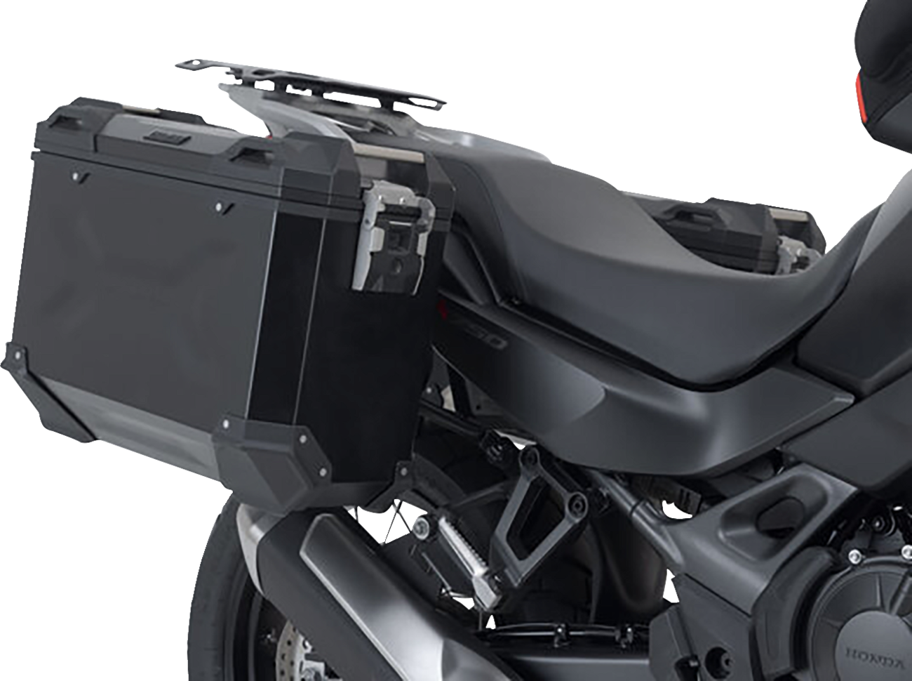 SW-MOTECH TRAX ADV Aluminum Case System - Black - Honda XL750R Transalp '24 KFT.01.070.70000/B
