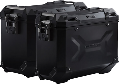 SW-MOTECH TRAX ADV Aluminum Case System - Black - KTM Adventure 790/890/SMT 890 '19-'24 KFT.04.521.70001/B
