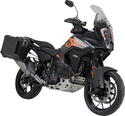 SW-MOTECH TRAX ADV Aluminum Case System - Black - KTM Super Adventure 1290 R/S '21-'24 KFT.04.835.70000/B