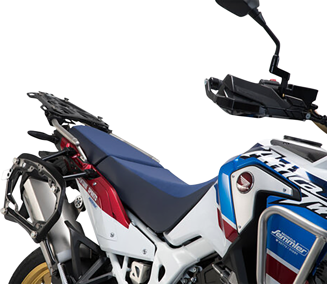 SW-MOTECH TRAX ADV Aluminum Case System - Black - Honda Africa Twin '19-'24 KFT.01.890.70000/B