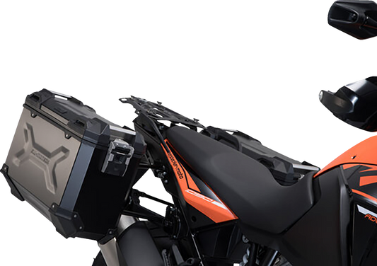 SW-MOTECH TRAX ADV Aluminum Case System - Black - KTM Adventure 1050/1090/1190/Super Adventure 1290 '13-'20 KFT.04.333.70002/B