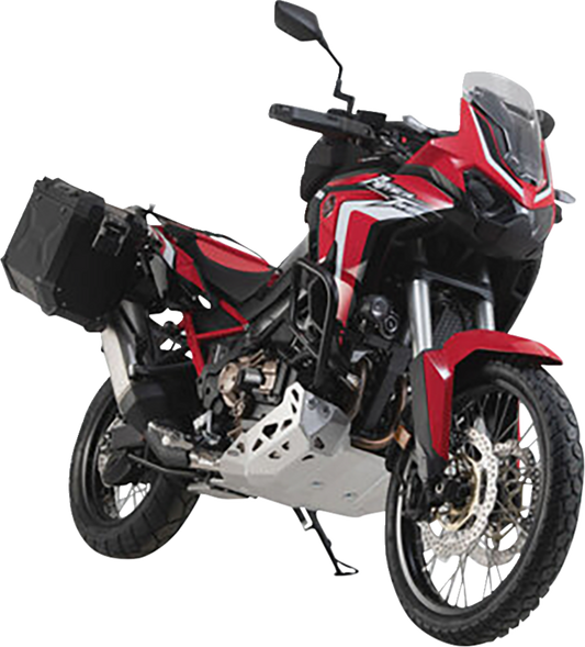 SW-MOTECH TRAX ADV Aluminum Case System - Black - Honda Africa Twin '19-'21 KFT.01.950.70001/B