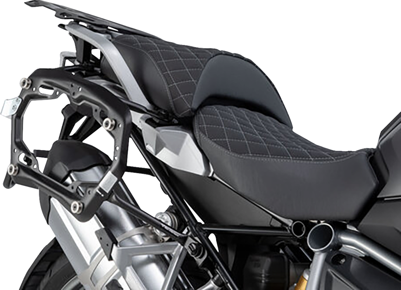 SW-MOTECH TRAX ADV Aluminum Case System - Black - BMW R 1200/1250 GS '12-'24 KFT.07.664.70001/B