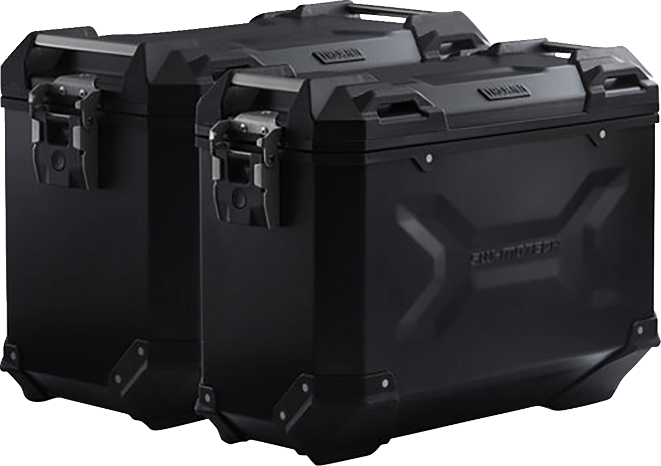 SW-MOTECH TRAX ADV Aluminum Case System - Black - Husqvarna Norden 901 '22-24 KFT.03.992.70000/B