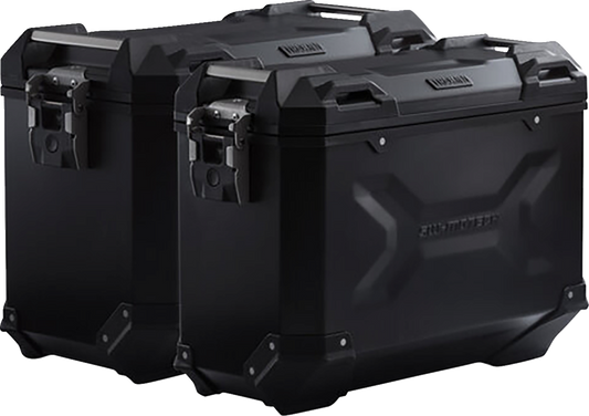 SW-MOTECH TRAX ADV Aluminum Case System - Black - Husqvarna Norden 901 '22-24 KFT.03.992.70000/B