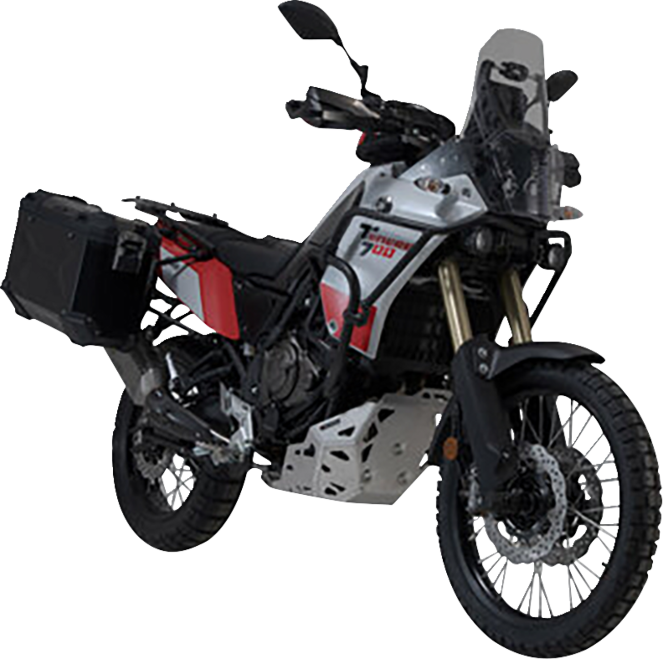 SW-MOTECH TRAX ADV Aluminum Case System - Black - Yamaha Tenere 700 '20-'24 KFT.06.799.70002/B