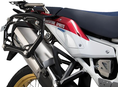 SW-MOTECH TRAX ADV Aluminum Case System - Black - Honda Africa Twin '19-'24 KFT.01.890.70000/B