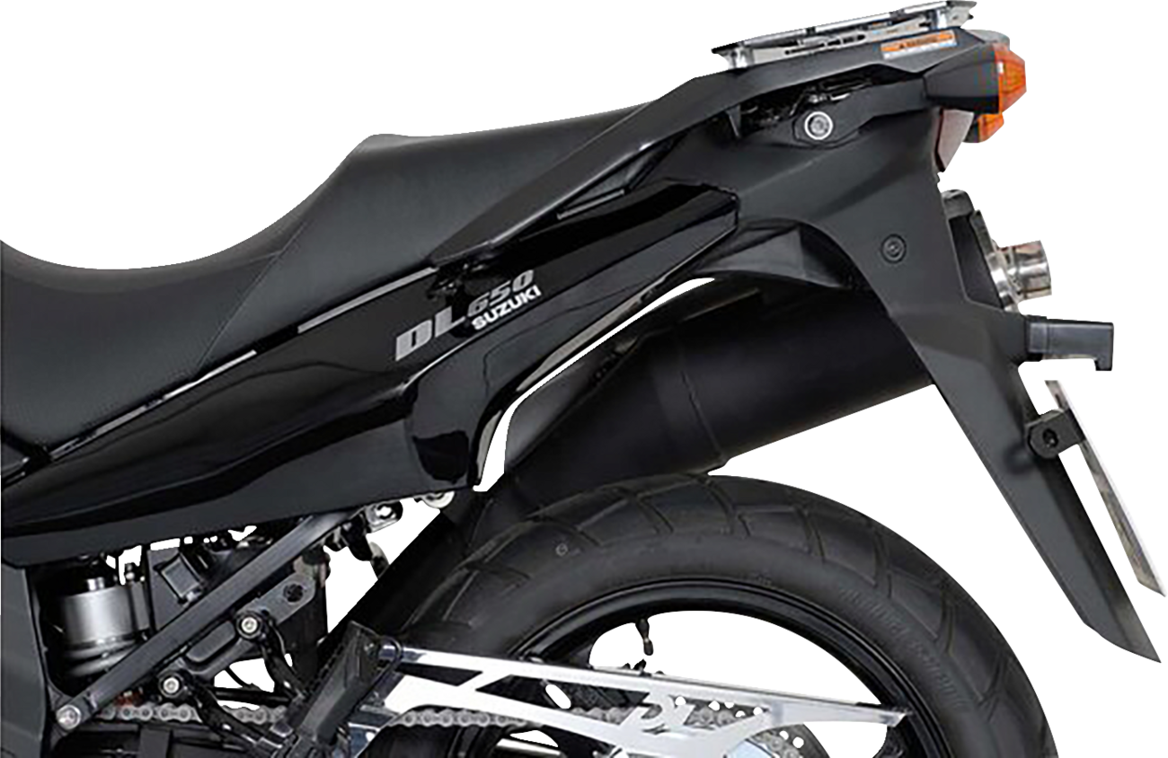 SW-MOTECH TRAX ADV Aluminum Case System - Black - Suzuki V-Strom 650 '04-'10 KFT.05.294.70000/B