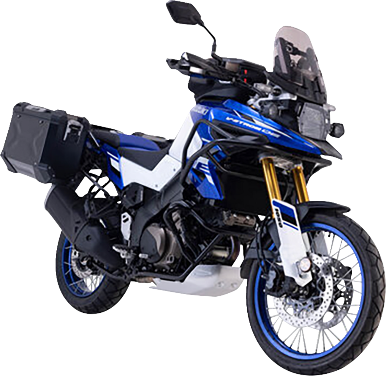 SW-MOTECH TRAX ADV Aluminum Case System - Black - Suzuki V-Strom 1050 DE '23-'24 KFT.05.965.70000/B