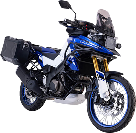 SW-MOTECH TRAX ADV Aluminum Case System - Black - Suzuki V-Strom 1050 DE '23-'24 KFT.05.965.70000/B