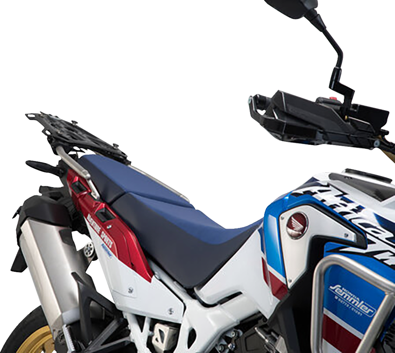 SW-MOTECH TRAX ADV Aluminum Case System - Black - Honda Africa Twin '19-'24 KFT.01.890.70000/B