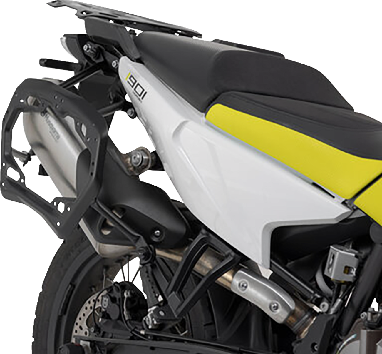 SW-MOTECH TRAX ADV Aluminum Case System - Black - Husqvarna Norden 901 '22-24 KFT.03.992.70000/B