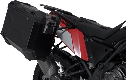 SW-MOTECH TRAX ADV Aluminum Case System - Black - Yamaha Tenere 700 '20-'24 KFT.06.799.70002/B