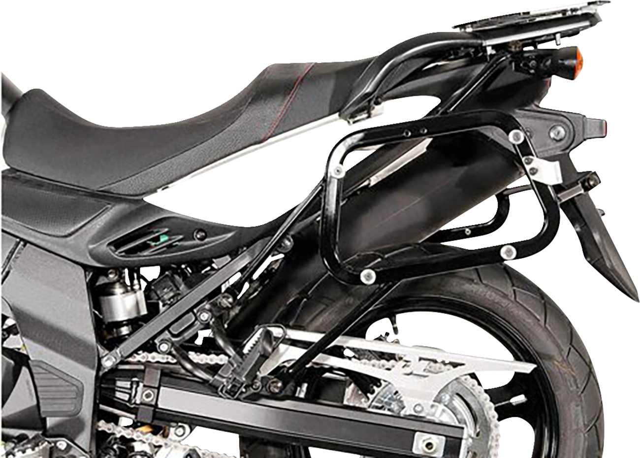 SW-MOTECH TRAX ADV Aluminum Case System - Black - Suzuki V-Strom 650 '11-'16 KFT.05.765.70000/B