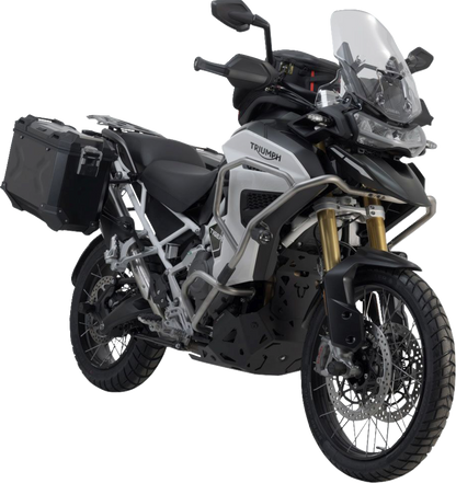 SW-MOTECH TRAX ADV Aluminum Case System - Black - Triumph Tiger Explorer1200 '22-'24 KFT.11.905.70102/B