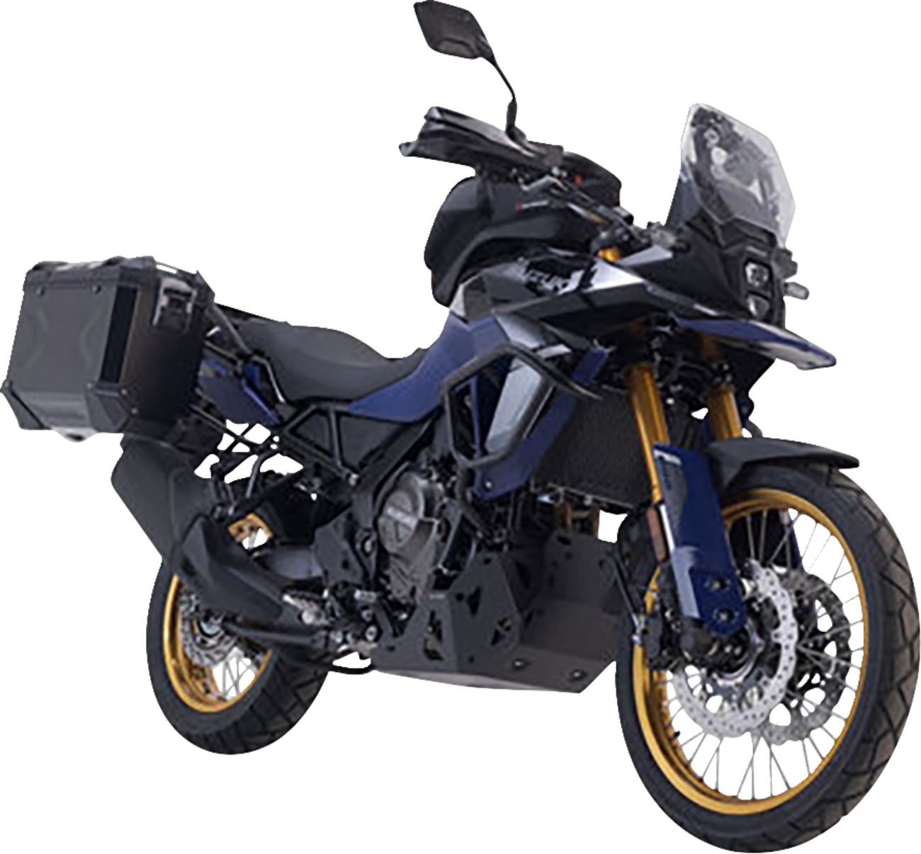 SW-MOTECH TRAX ADV Aluminum Case System - Black - Suzuki V-Strom 800 '23-'24 KFT.05.845.70000/B