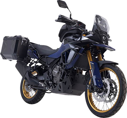 SW-MOTECH TRAX ADV Aluminum Case System - Black - Suzuki V-Strom 800 '23-'24 KFT.05.845.70000/B