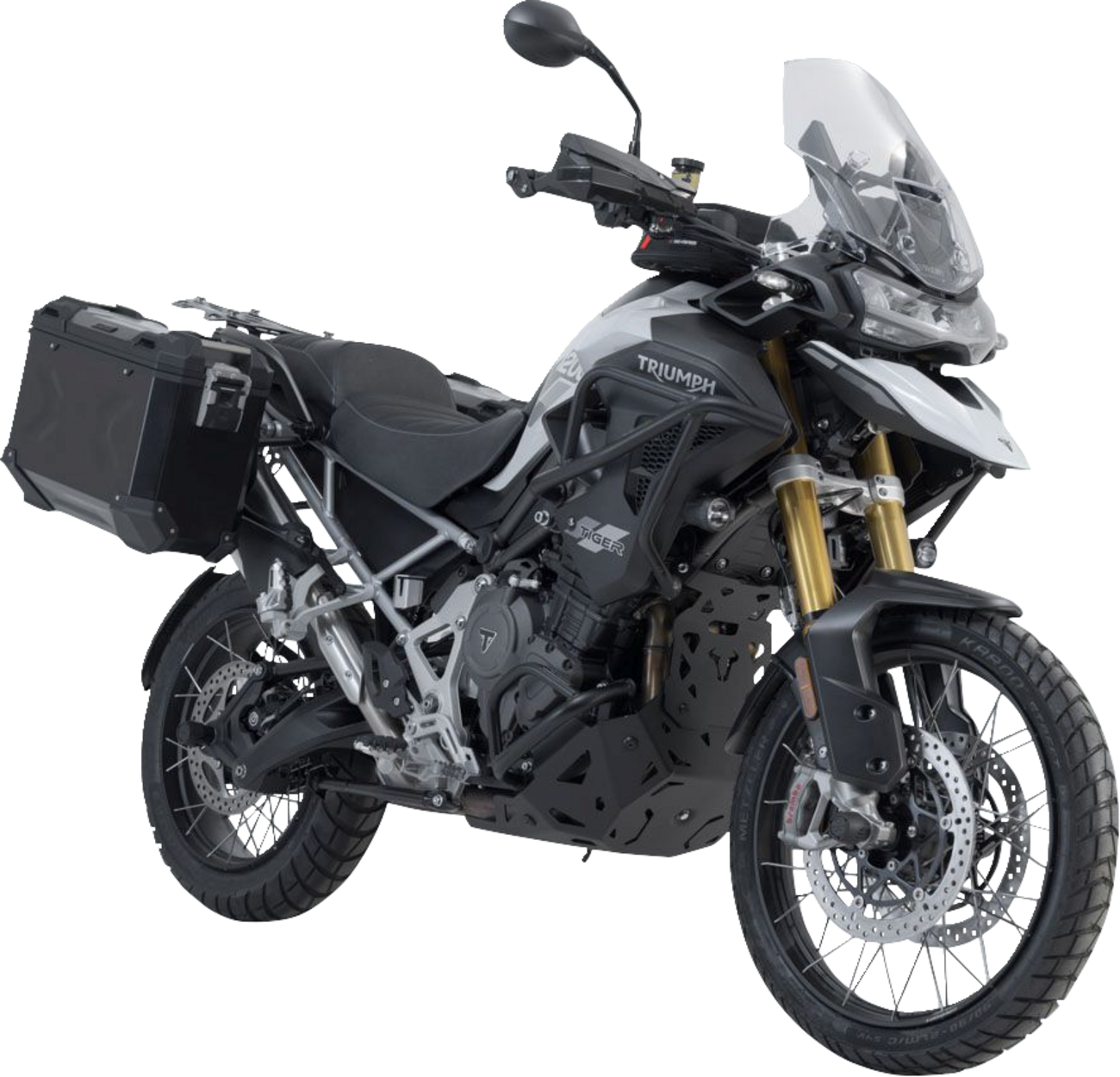 SW-MOTECH TRAX ADV Aluminum Case System - Black - Triumph Tiger 1200 '22-'24 KFT.11.905.70002/B