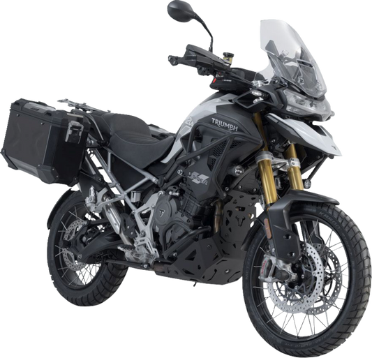 SW-MOTECH TRAX ADV Aluminum Case System - Black - Triumph Tiger 1200 '22-'24 KFT.11.905.70002/B