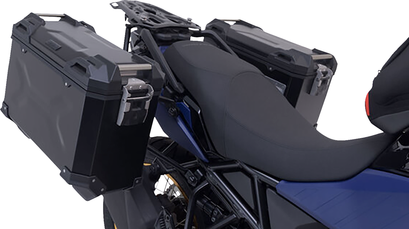SW-MOTECH TRAX ADV Aluminum Case System - Black - Suzuki V-Strom 800 '23-'24 KFT.05.845.70000/B