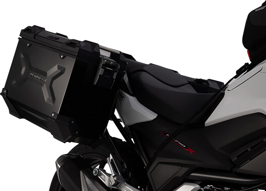 SW-MOTECH TRAX ADV Aluminum Case System - Black - Honda NC750 '16-'20 KFT.01.699.70101/B