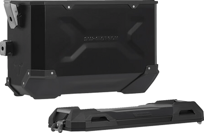 SW-MOTECH TRAX ADV Aluminum Case System - Black - Suzuki V-Strom 1050 DE '23-'24 KFT.05.965.70000/B