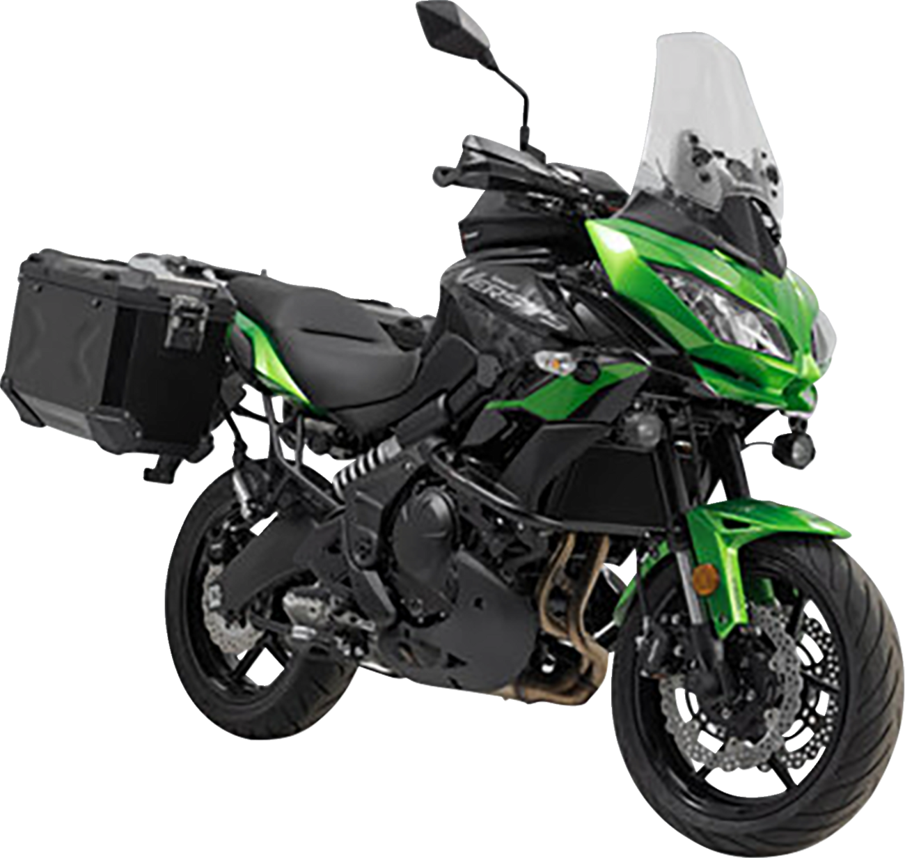 SW-MOTECH TRAX ADV Aluminum Case System - Black - Kawasaki Versys 650 '14-'24 KFT.08.518.70100/B