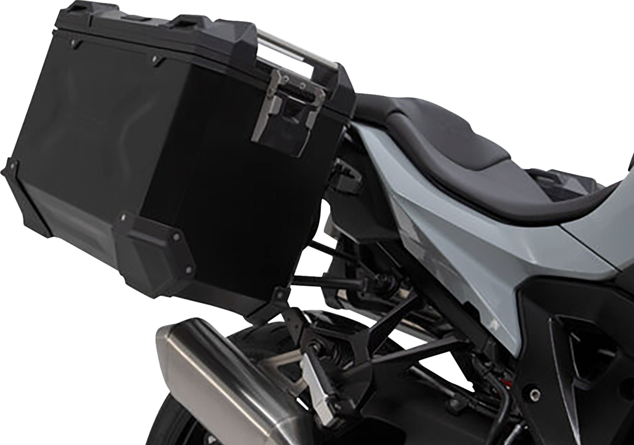SW-MOTECH TRAX ADV Aluminum Case System - Black - BMW S 1000 XR '19-'24 KFT.07.954.70101/B