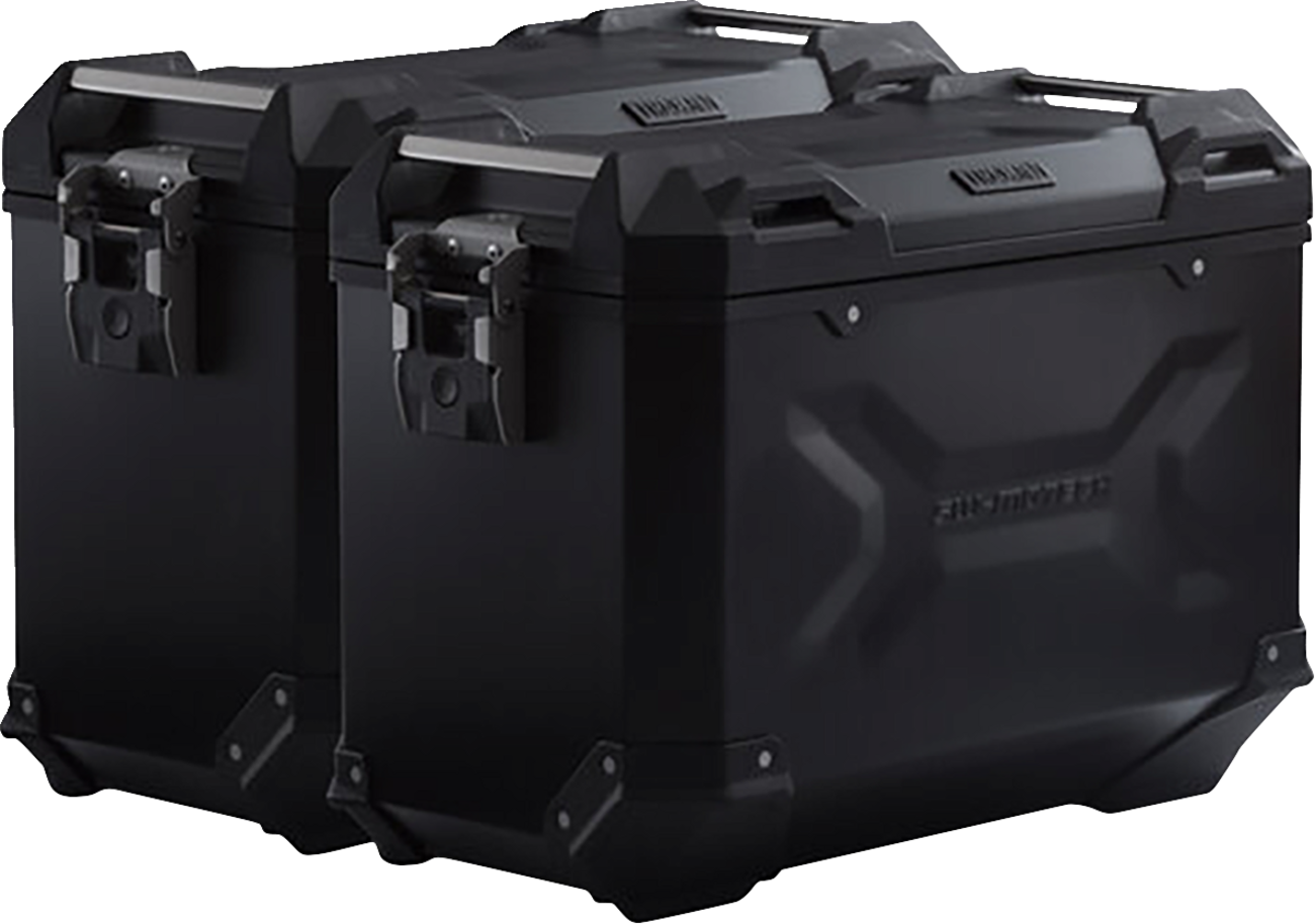 SW-MOTECH TRAX ADV Aluminum Case System - Black - Triumph Tiger/Tiger Explorer 1200 '12-'21 KFT.11.483.70101/B