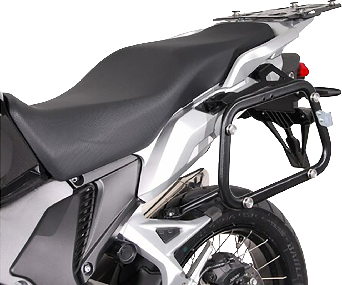 SW-MOTECH TRAX ADV Aluminum Case System - Black - Honda VFR1200X '11-'17 KFT.01.660.70100/B