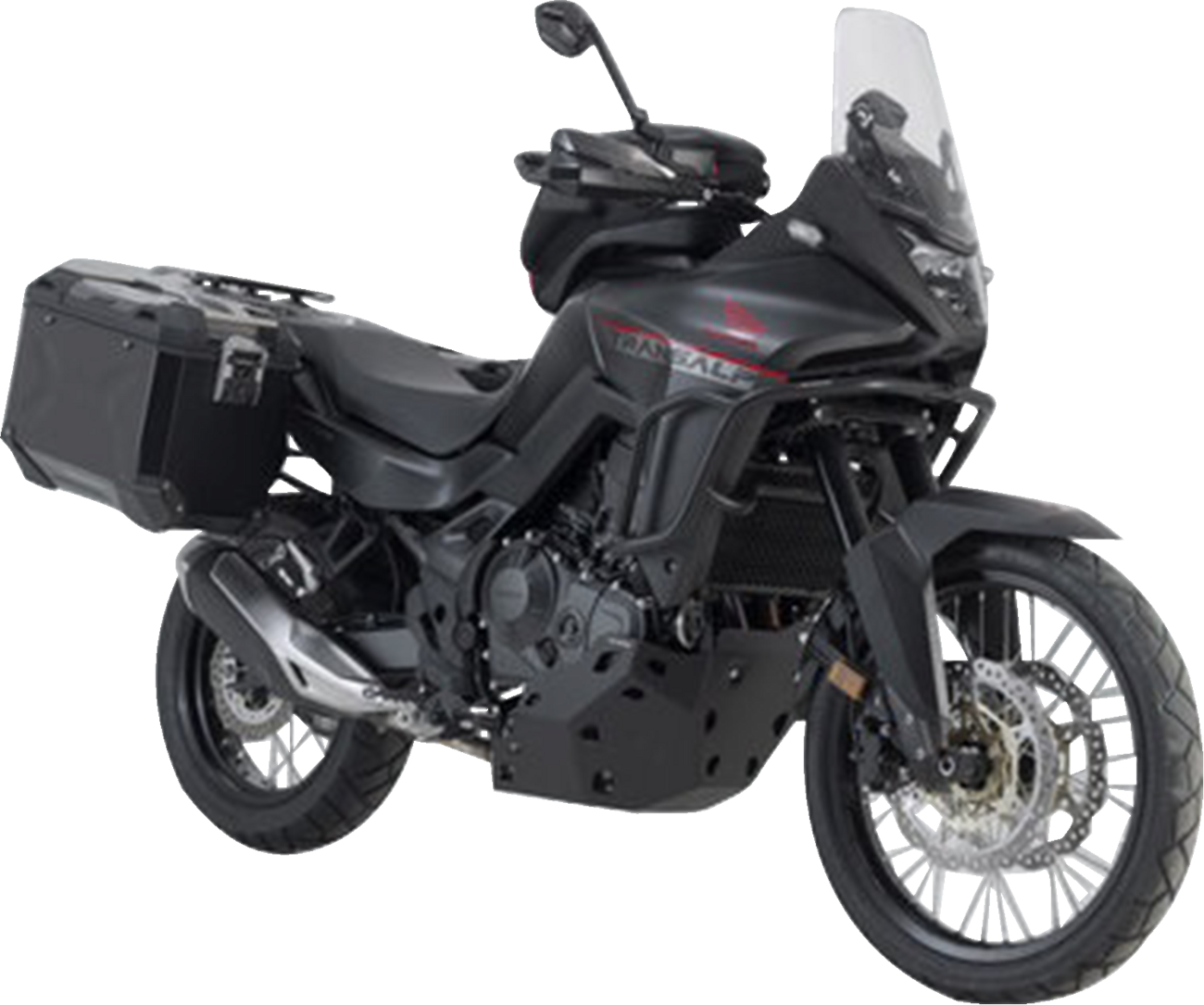 SW-MOTECH TRAX ADV Aluminum Case System - Black - Honda XL750R Transalp '24 KFT.01.070.70100/B