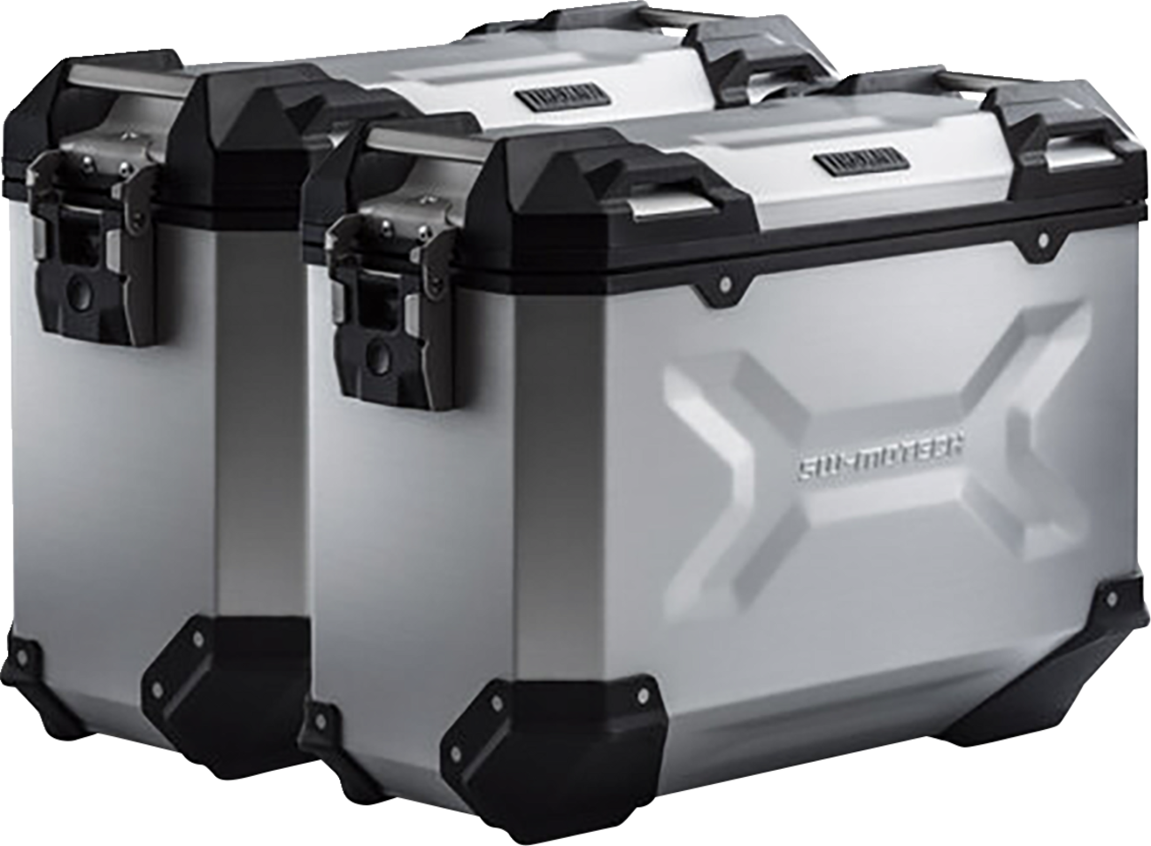 SW-MOTECH TRAX ADV Aluminum Case System - Silver - BMW F 650 GS/G 650 GS '99-'15 KFT.07.094.70000/S