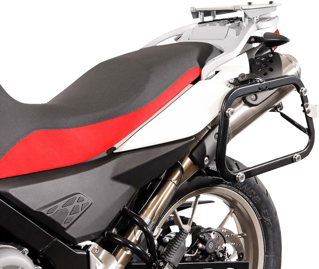 SW-MOTECH TRAX ADV Aluminum Case System - Black - BMW F 650 GS/G 650 GS '99-'15 KFT.07.094.70100/B