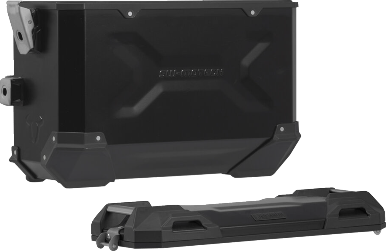 SW-MOTECH TRAX ADV Aluminum Case System - Black - Honda NC750 X '20-'24 KFT.01.841.70100/B