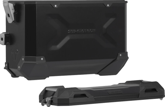 SW-MOTECH TRAX ADV Aluminum Case System - Black - Honda NC750 X '20-'24 KFT.01.841.70100/B