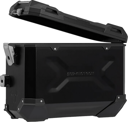 SW-MOTECH TRAX ADV Aluminum Case System - Black - Suzuki V-Strom 650 '16-'24 KFT.05.876.70001/B