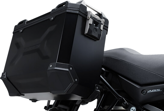 SW-MOTECH TRAX ADV Aluminum Case System - Black - Suzuki V-Strom 650 '16-'24 KFT.05.876.70101/B
