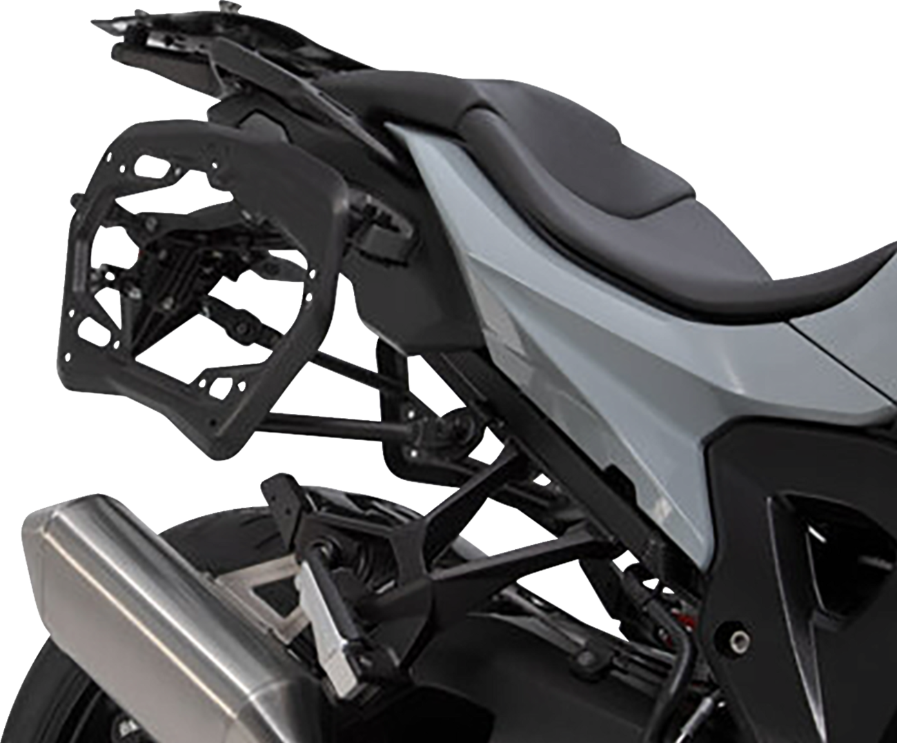 SW-MOTECH TRAX ADV Aluminum Case System - Black - BMW S 1000 XR '19-'24 KFT.07.954.70101/B